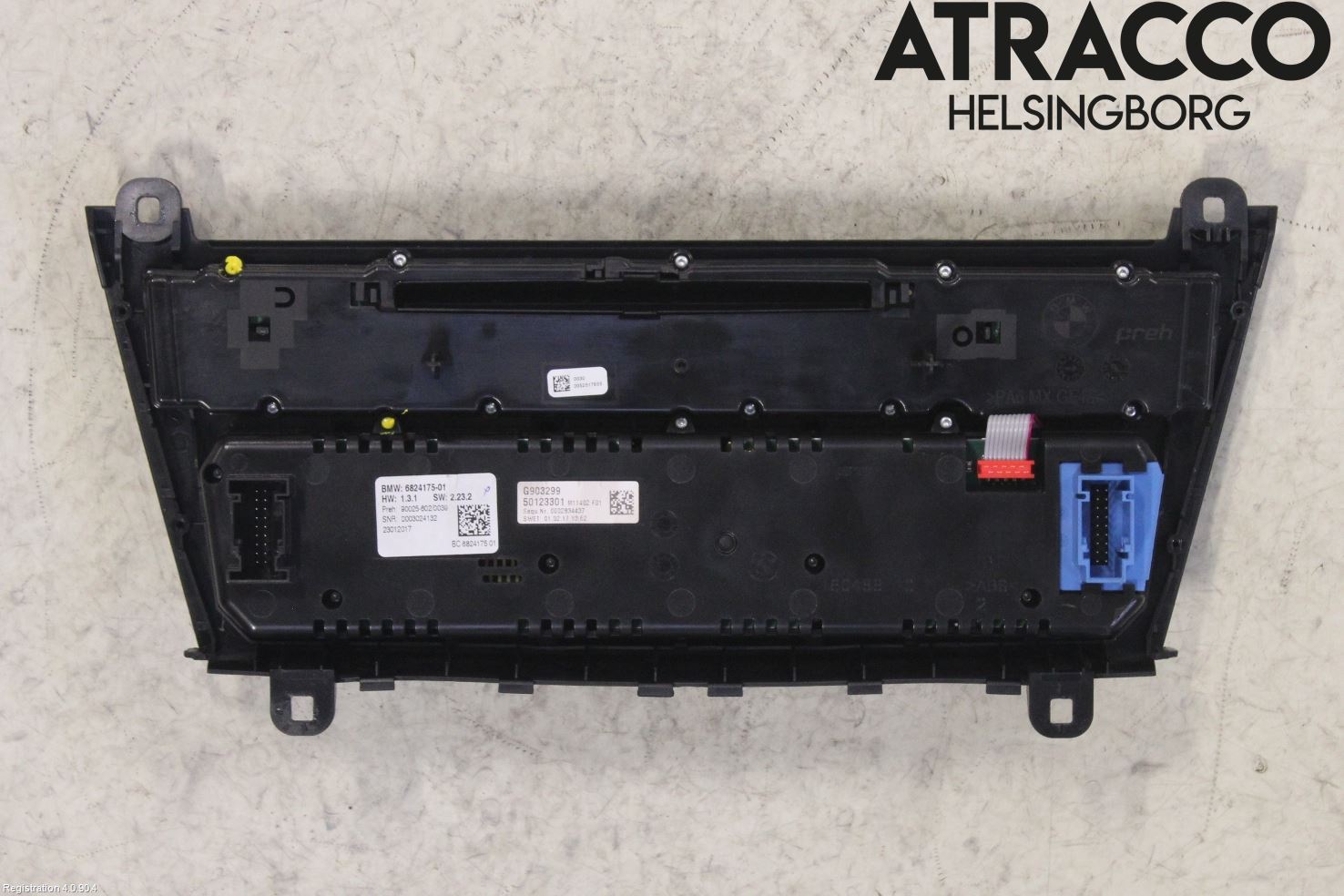 BMW 5 GT F07 09-17 Varme Ac Betjening-Display