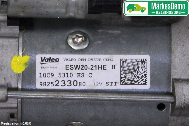 Peugeot 308 14-21 Startmotor Diesel