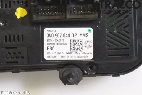 Skoda SUPERB 16-24 Varme Ac Betjening-Display