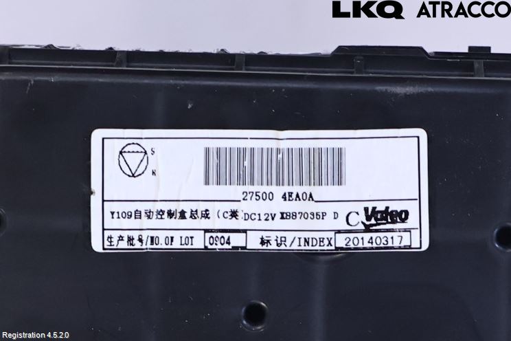 Nissan X-TRAIL 14-21 Varme Ac Betjening-Display