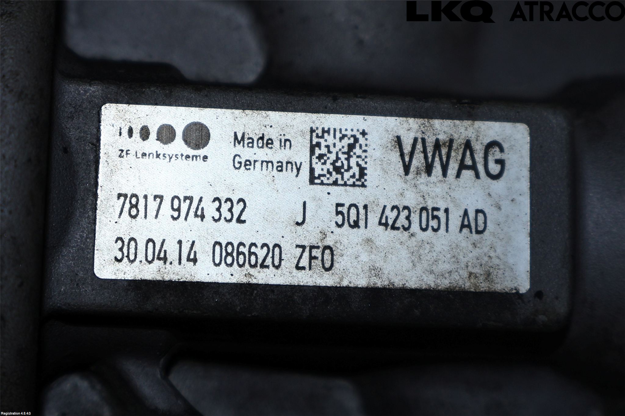 Audi A3/S3 8V 13-20 Styrväxel/Snäcka Elektrisk