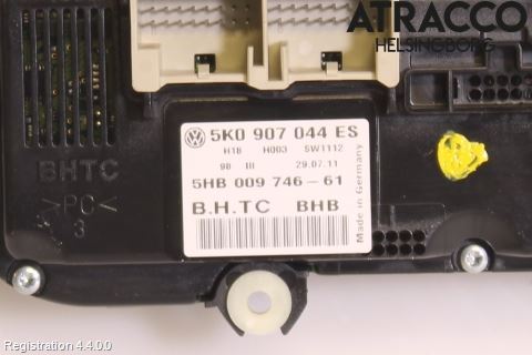 Volkswagen VW PASSAT 11-14 Varme Ac Betjening-Display