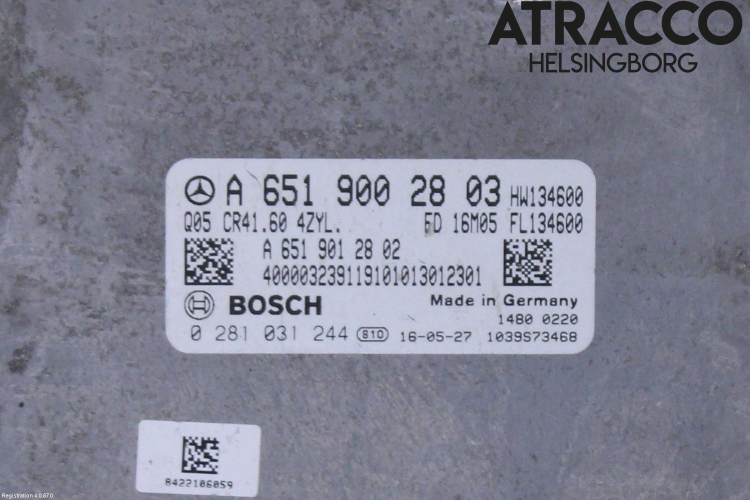Mercedes-Benz MB VITO/V-KLASS (W640,W447,W448) 14- Styreenhet Dieselpumpe