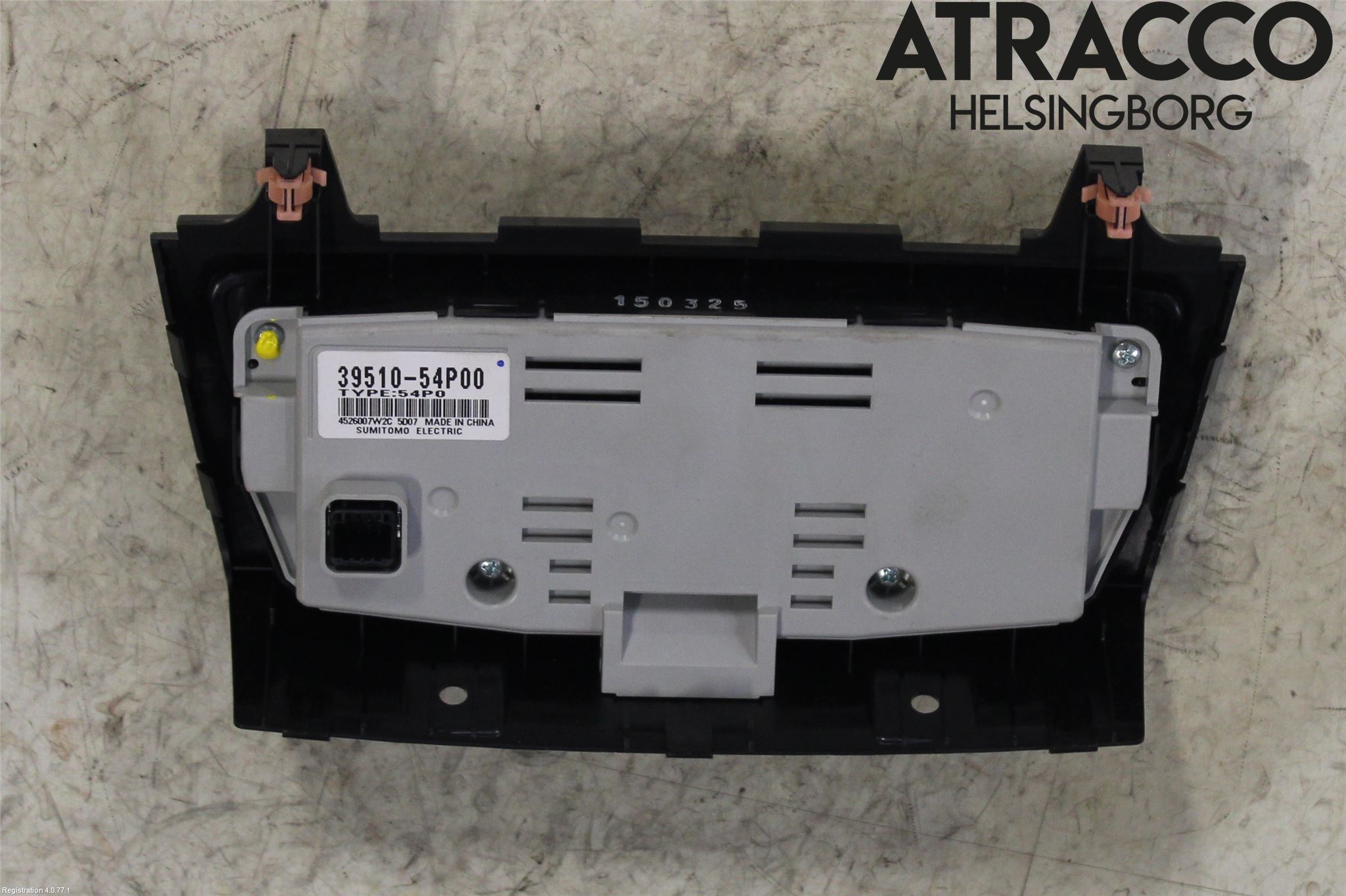 Suzuki VITARA 15- Varme Ac Betjening-Display