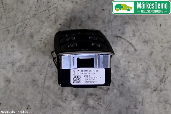 Mercedes-Benz MB CLA-KLASS (C117/X117) 13-19 Bryter Vindusheis