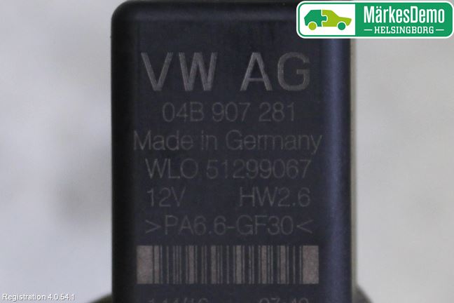 Volkswagen VW POLO 10-17 Rele Gløding Diesel