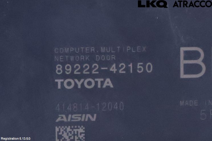 Toyota RAV4 19- Styreenhet Bakluke