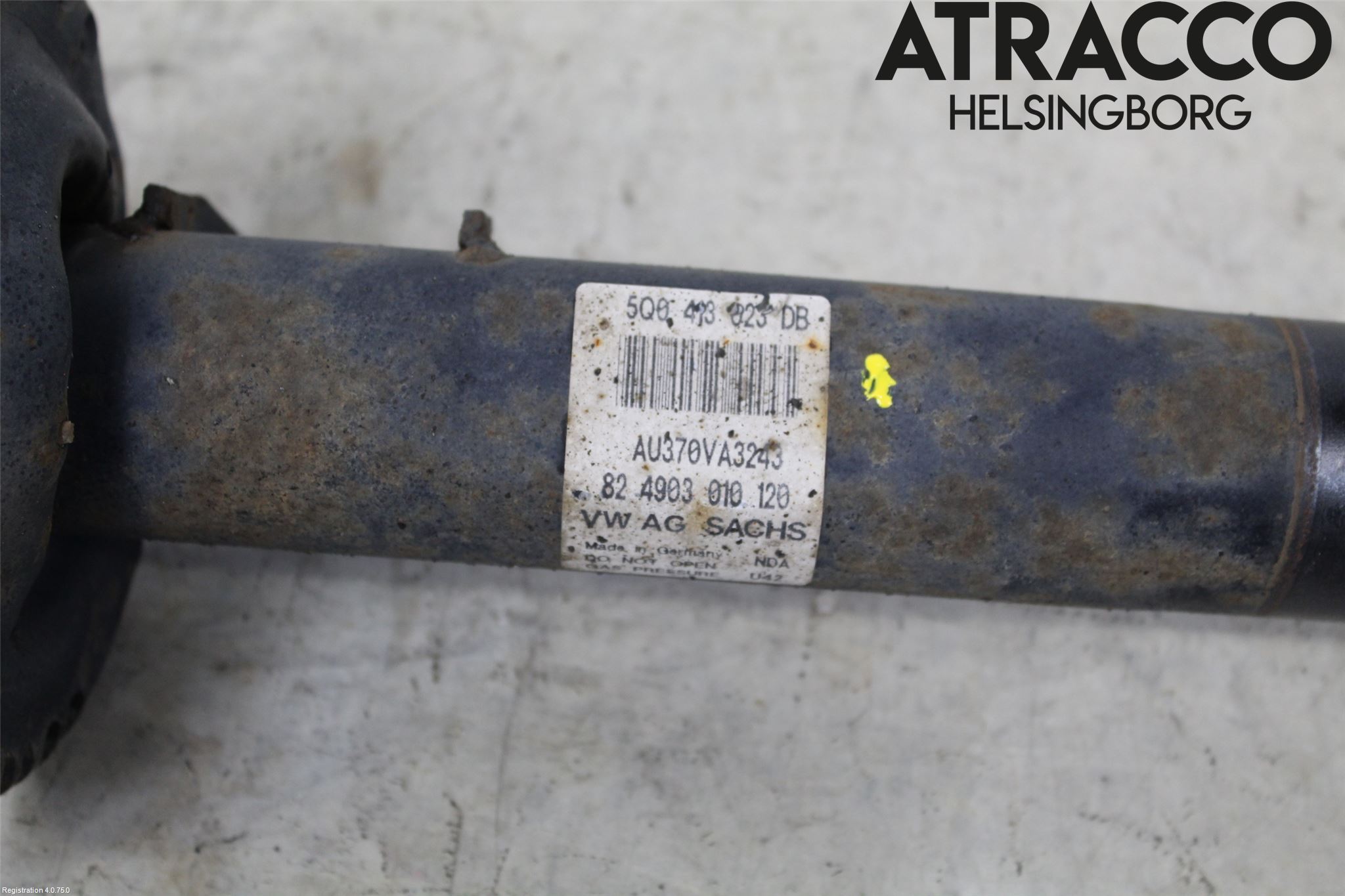 Audi A3/S3 8V 13-20 Fjærbein Foran Høyre