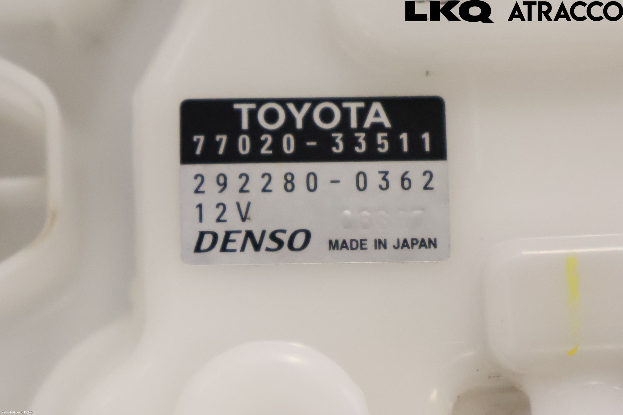 Lexus ES 250/300/330 Drivstoffpumpe Fødepumpe El