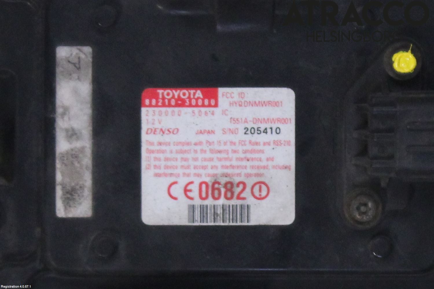 Lexus GS 300/430/450H 05-12 Sensor Fartsbegrensning