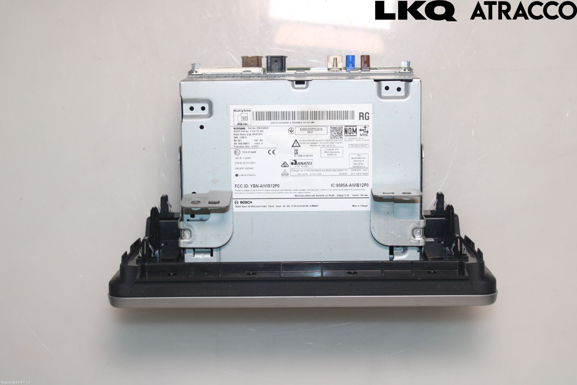 Nissan LEAF 18- Stereo Radio Med Cd