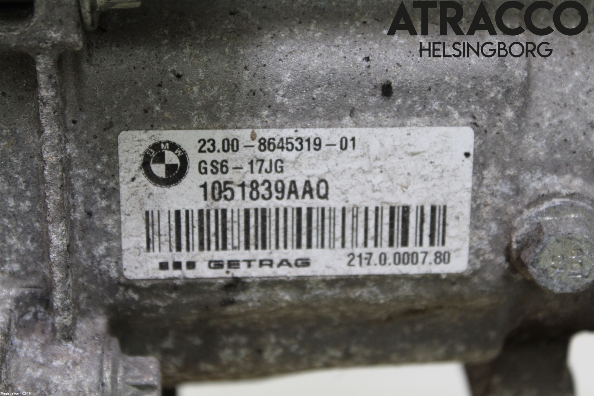 BMW 1 F20/F21 11-19 Gearkasse 6 Trinn