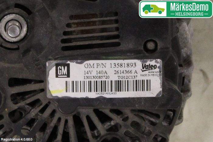 Opel CORSA D 07-14 Dynamo