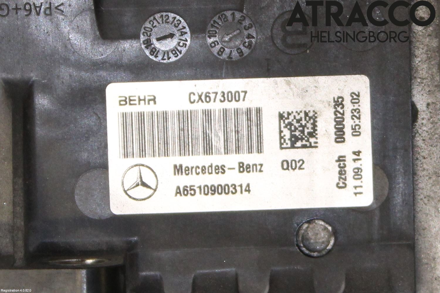Mercedes-Benz MB C-KLASS (W205) 14-21 Intercooler Radiator