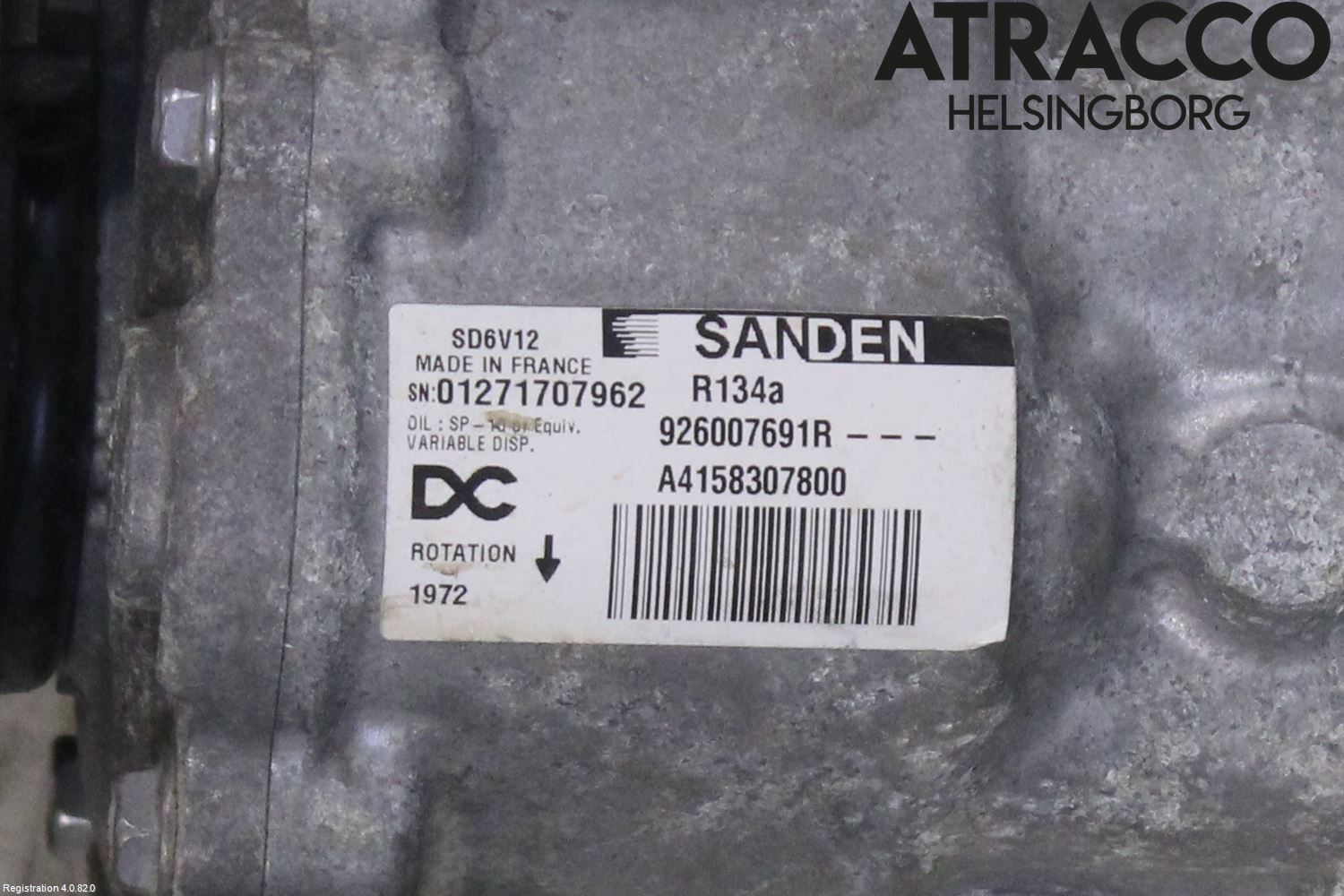 Mercedes-Benz MB CITAN (W415) 13-21 Varme Ac Kompressor