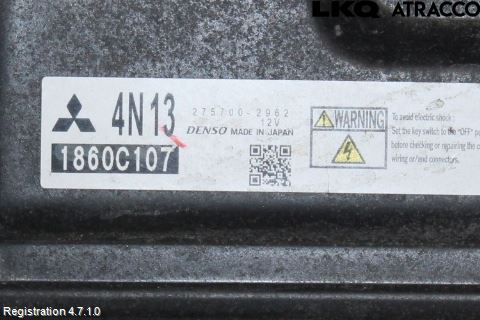Mitsubishi ASX 10-22 Styreenhet Dieselpumpe