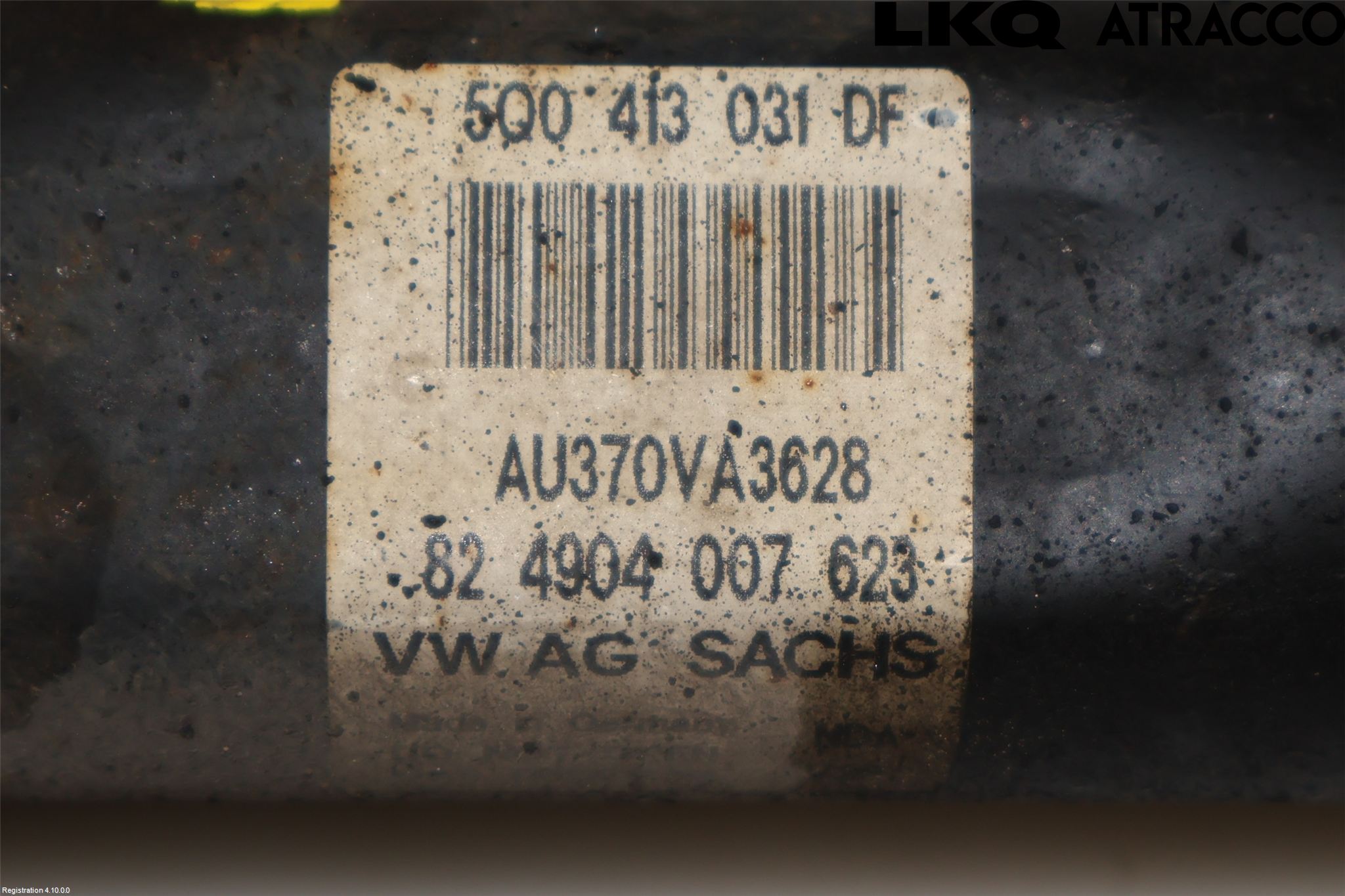 Audi A3/S3 05-13 Fjærbein Foran Venstre