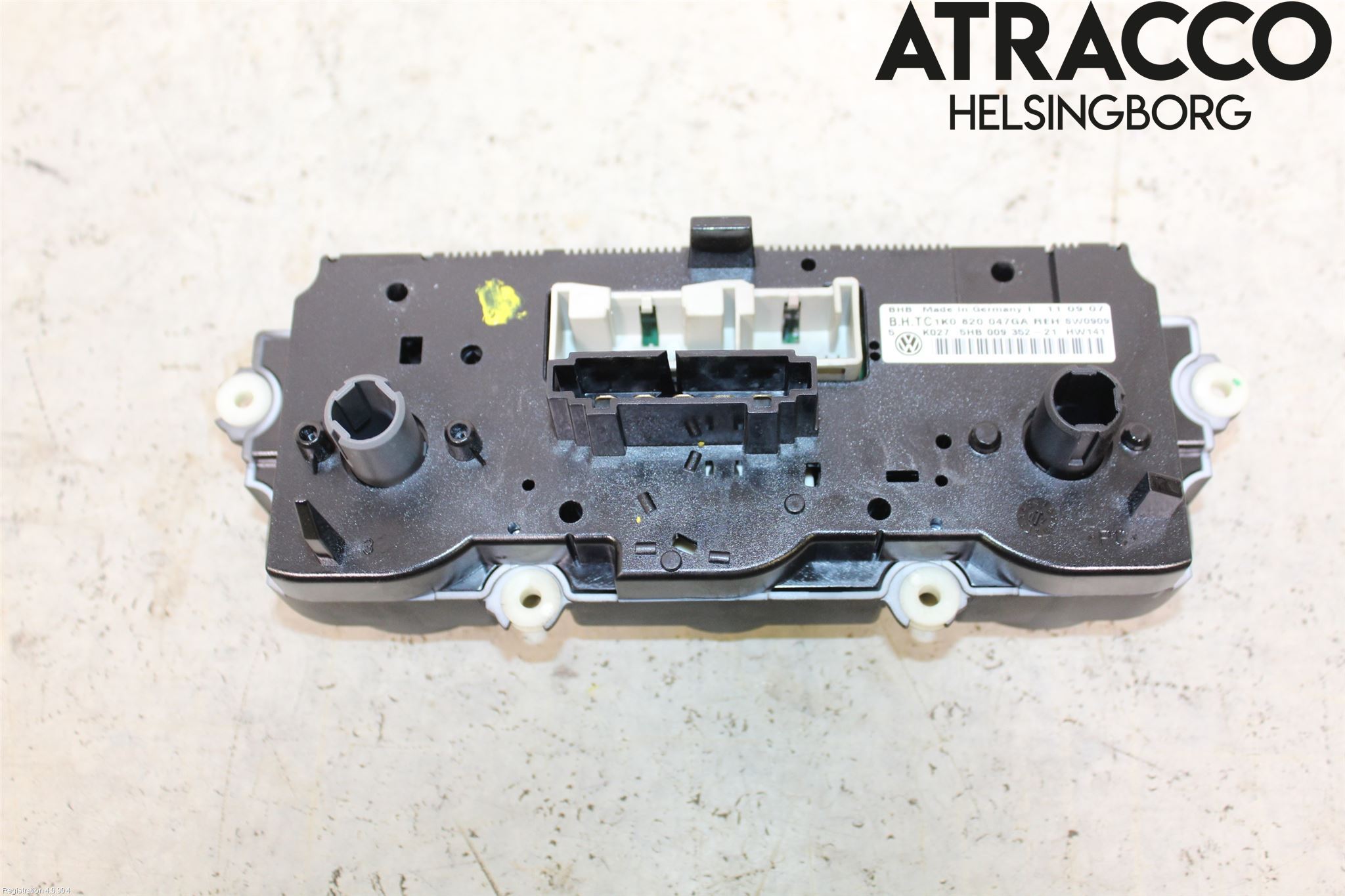 Volkswagen VW GOLF V 04-09 Varmeapparat Panel(Regulering)