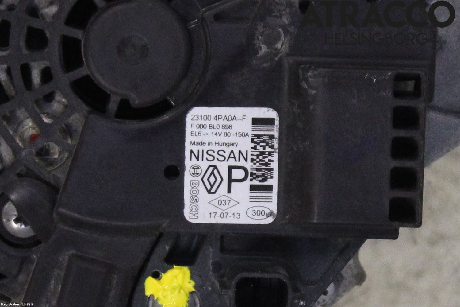 Nissan X-TRAIL 14-21 Dynamo