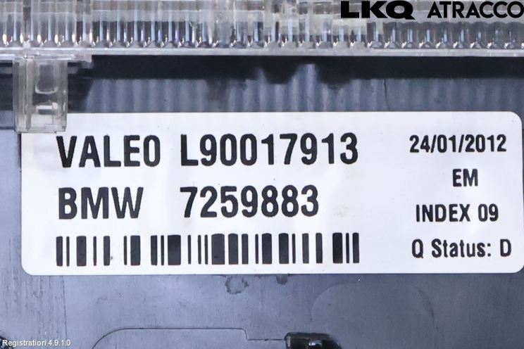 BMW 3 F30/F31/F80 12-19 Bremselys Bakrute