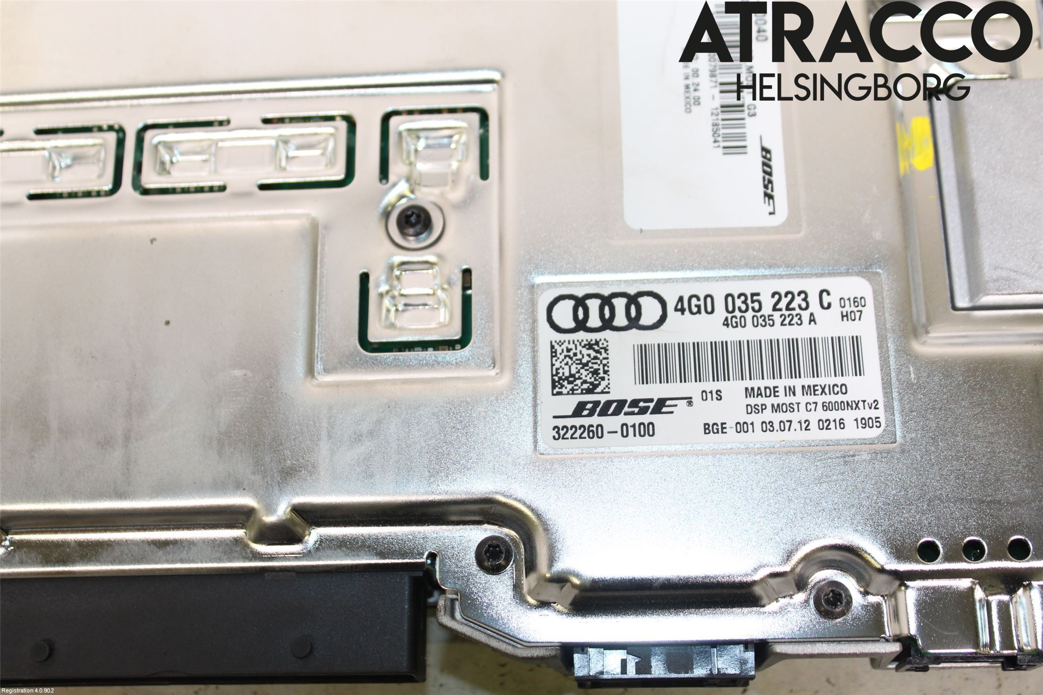 Audi A6 ALLROAD 12-18 Stereo Forsterker