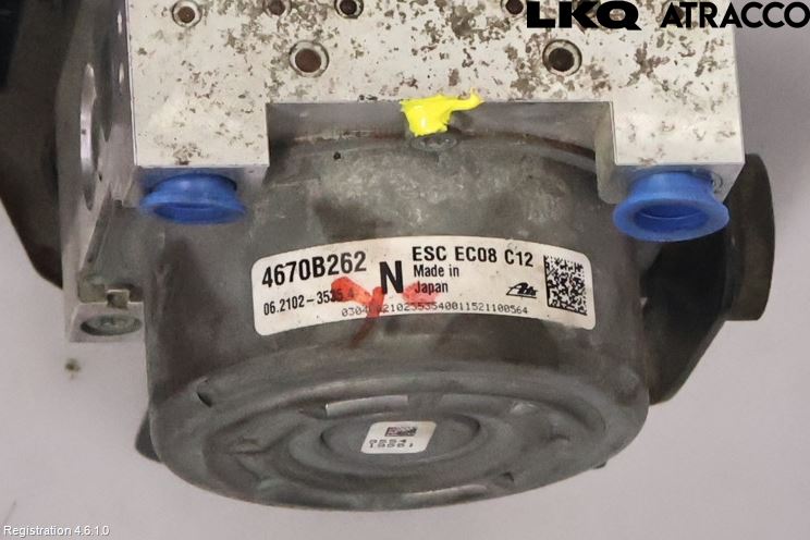 Mitsubishi ASX 10-22 Abs Hydraulikkaggregat
