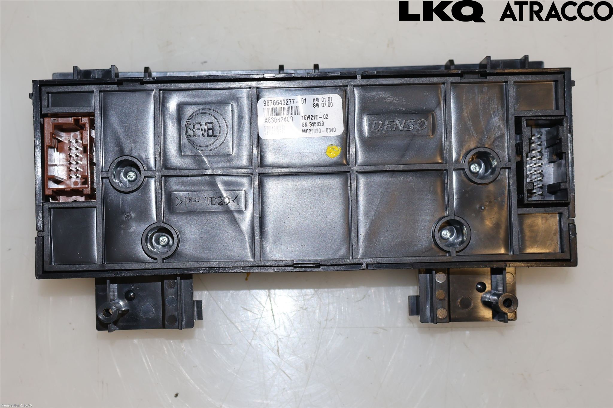 Citroen BERLINGO 08-18 Varme Ac Betjening-Display