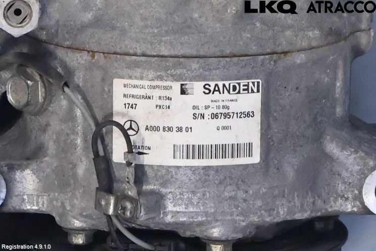 Mercedes-Benz MB VITO/V-KLASS (W640,W447,W448) 14- Varme Ac Kompressor