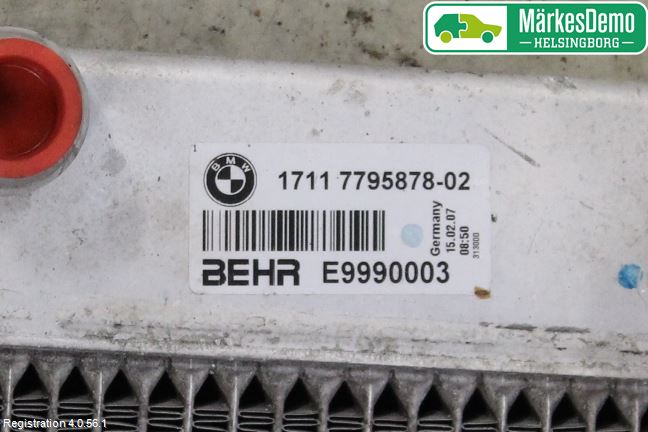 BMW 5 E60/61 Sed/Tou 02-10 Radiator Automat