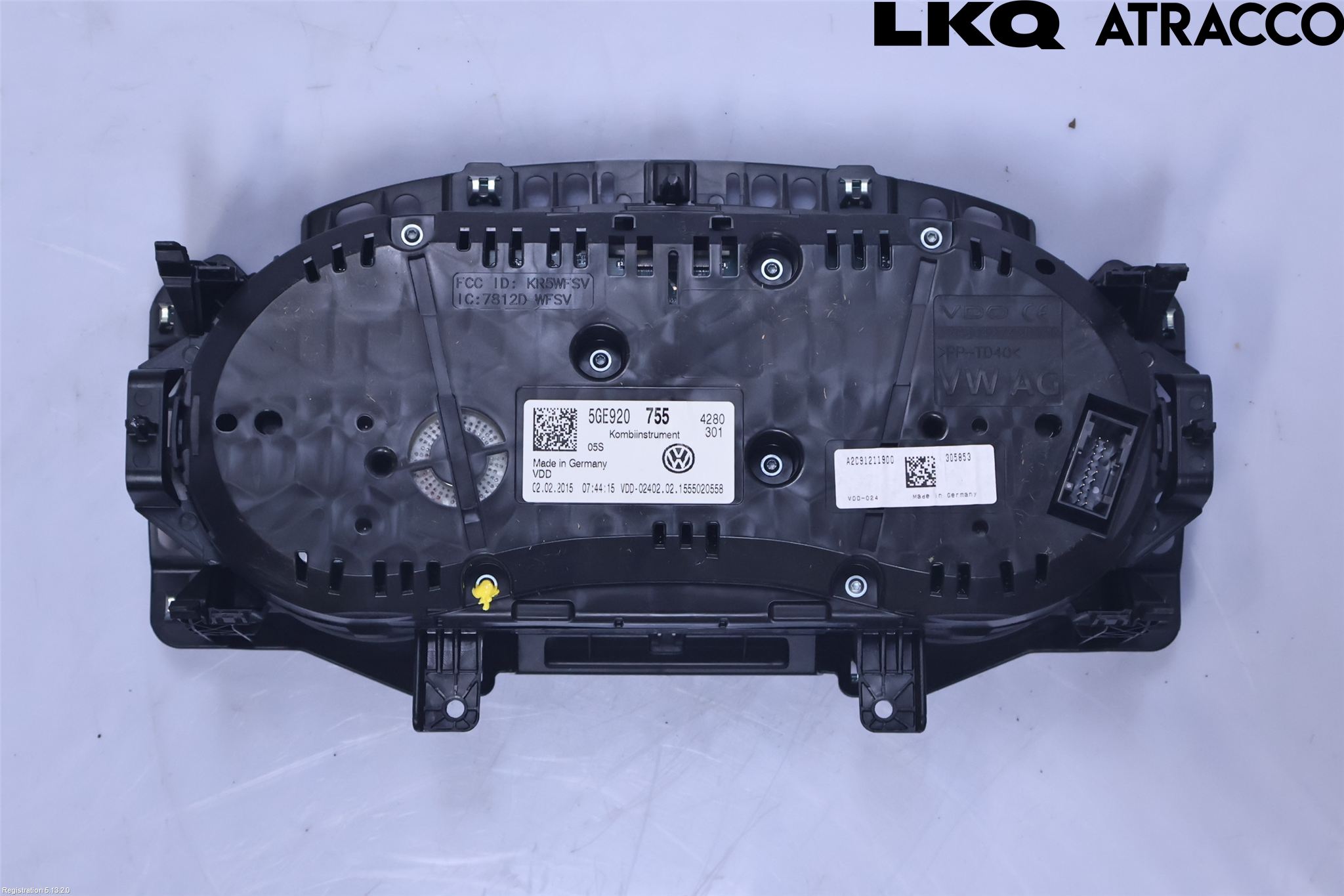 Volkswagen VW GOLF / E-GOLF VII 13-20 Instr Kombinert