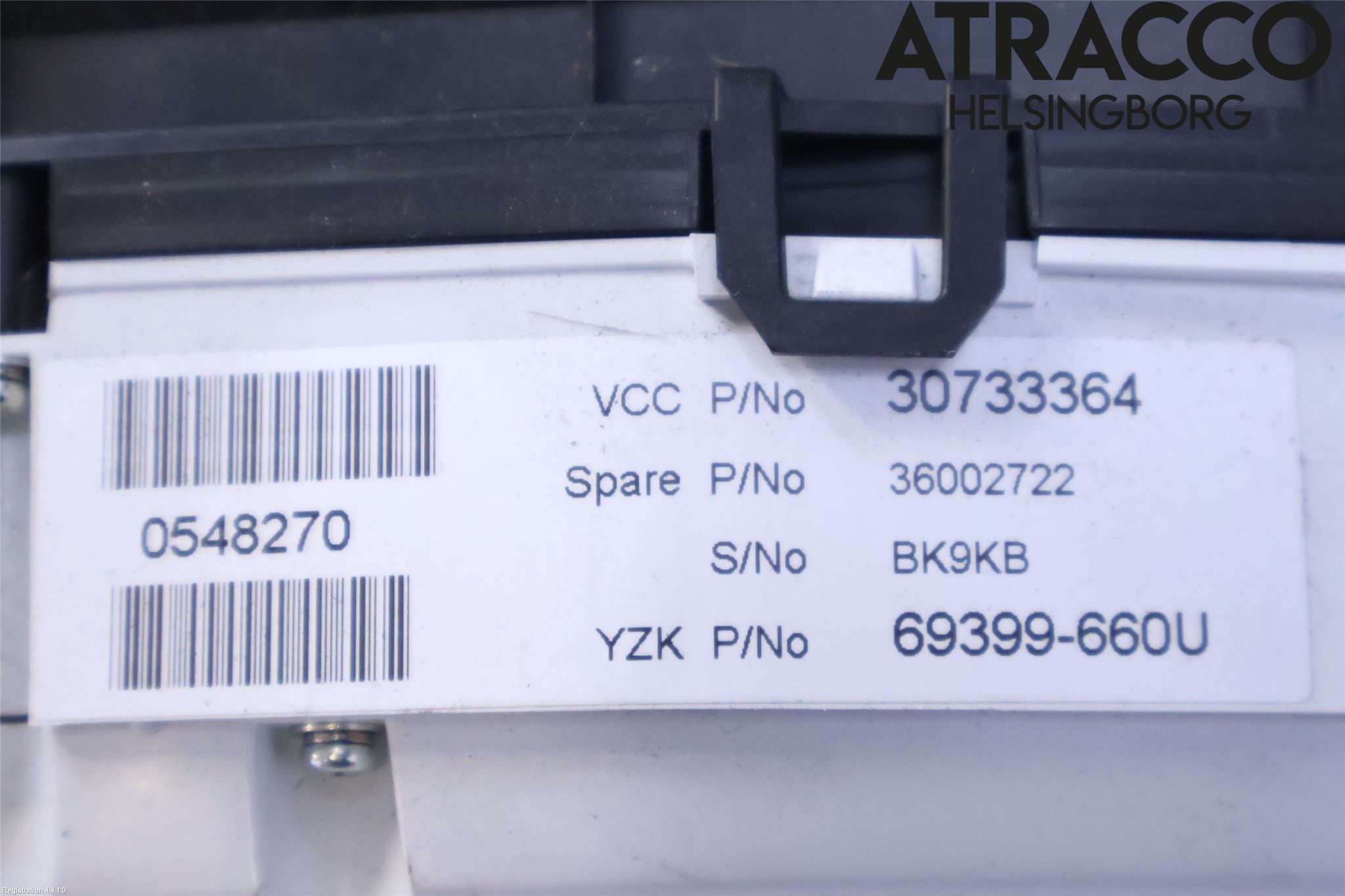 Volvo V70 08-13 Instr Kombinert