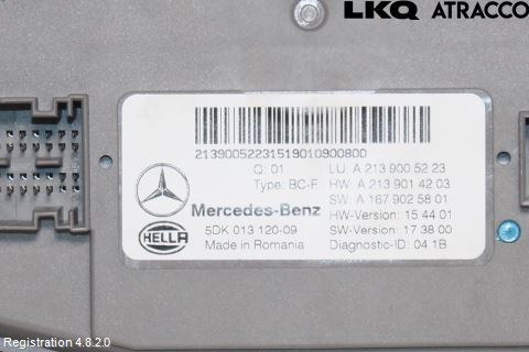 Mercedes-Benz MB AMG GT (C190/R190) 14-22 Styreenhet Klima
