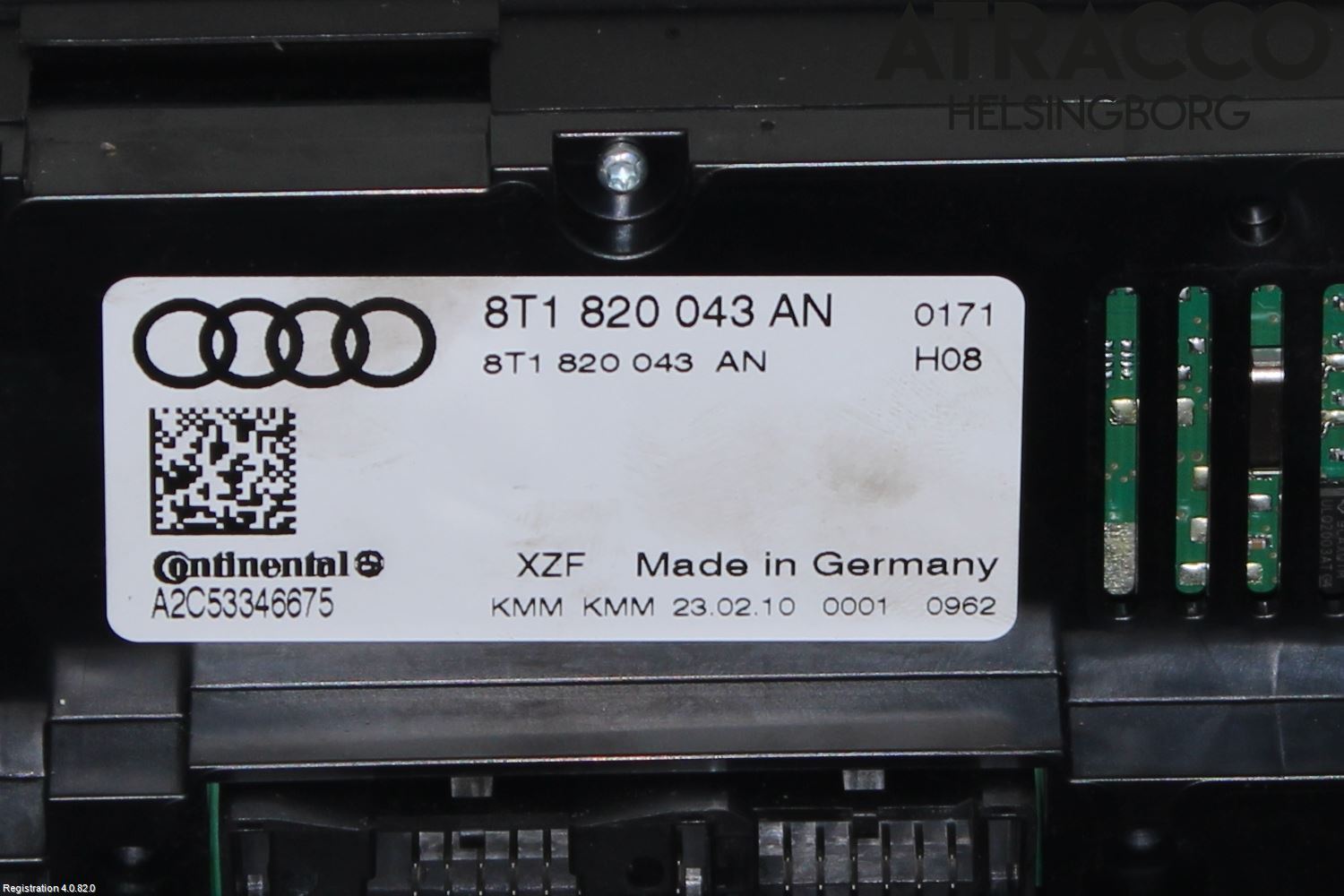 Audi A5 07-16 Varme Ac Betjening-Display