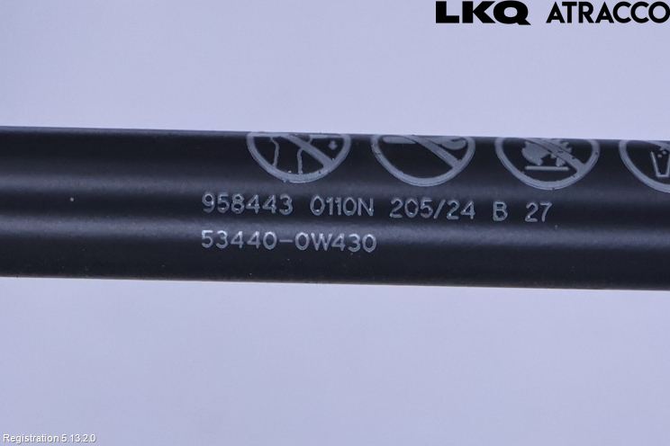 Lexus ES 250/300/330 Panser Demper-Gassfjær