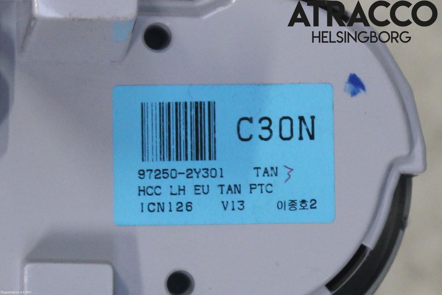 Hyundai ix35 Varme Ac Betjening-Display