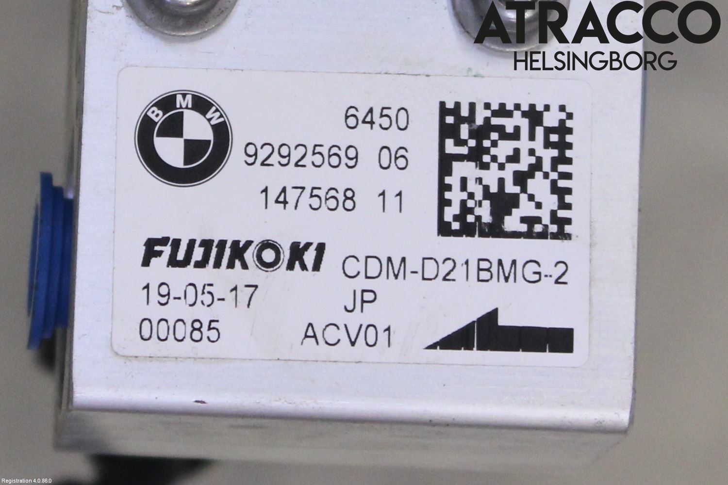 BMW i3 I01 13-22 Varme Ac Ekspansjonsventil