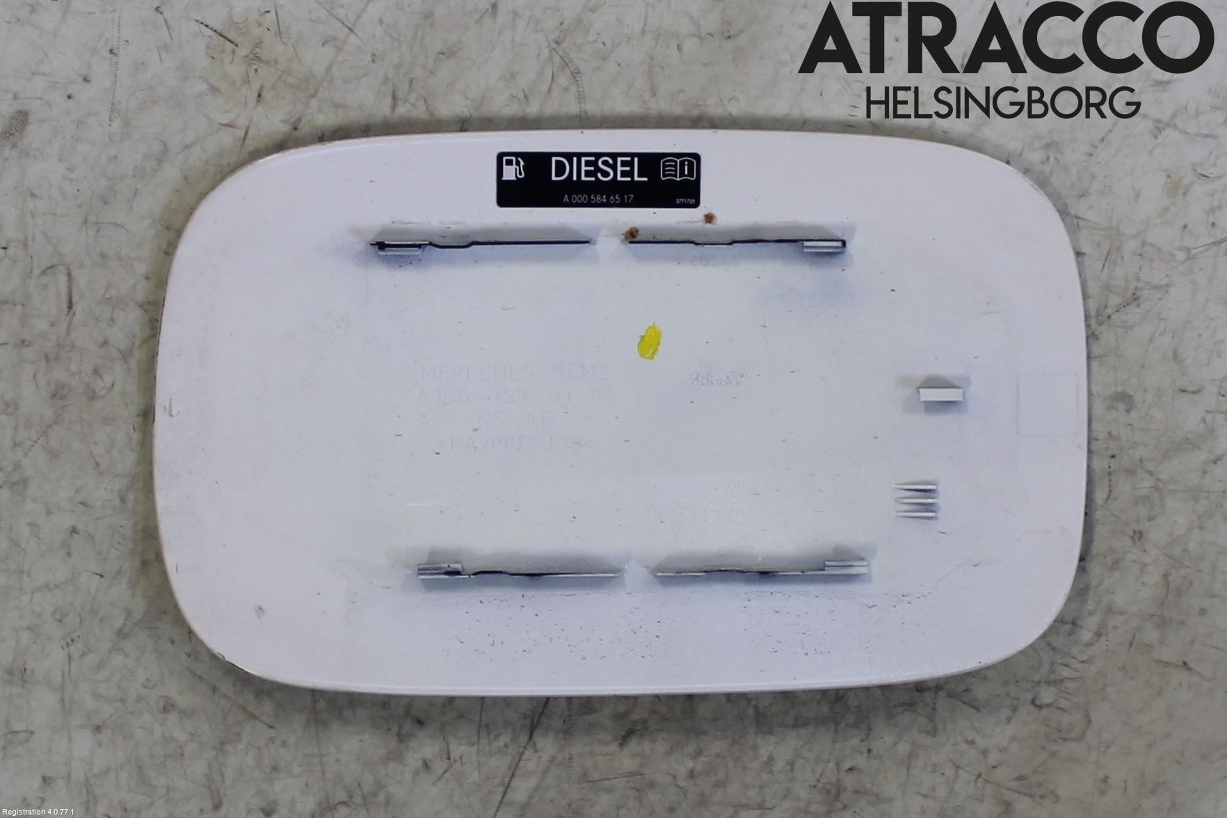 Mercedes-Benz MB GL/GLS-KLASS (X166) 12-19 Drivstoff Tankluke