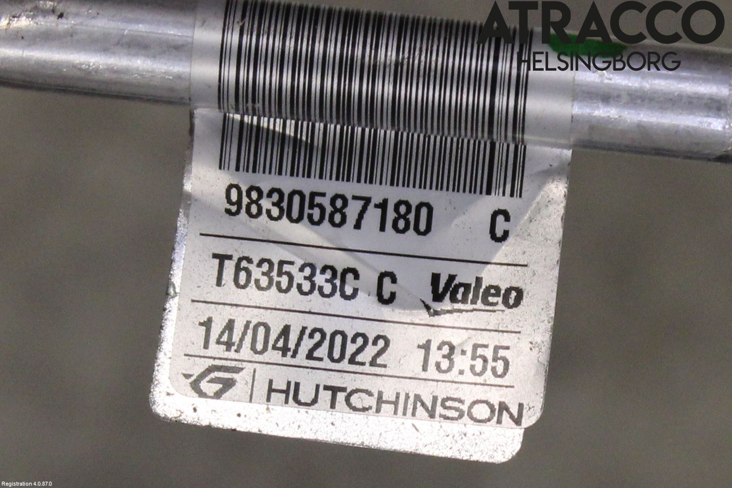 Peugeot 208/E-208 20- Varme Ac Slange - Rør