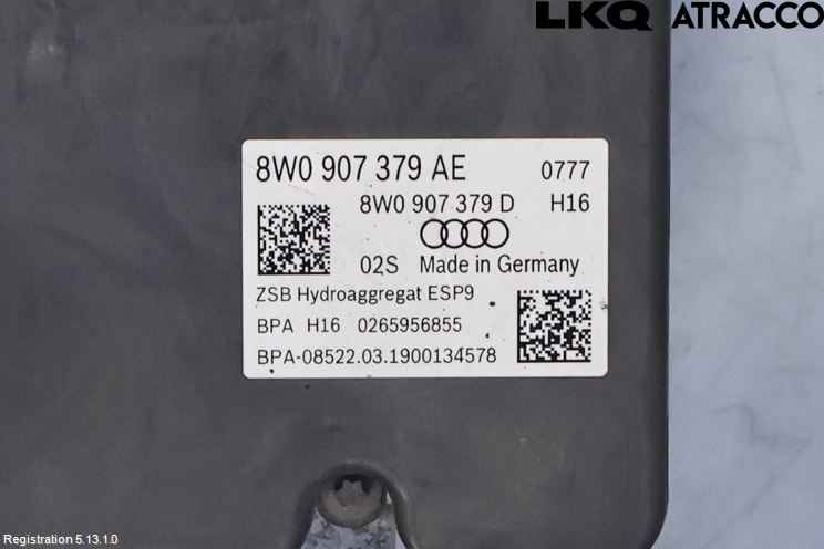 Audi A4 ALLROAD 17- Abs Hydraulikkaggregat