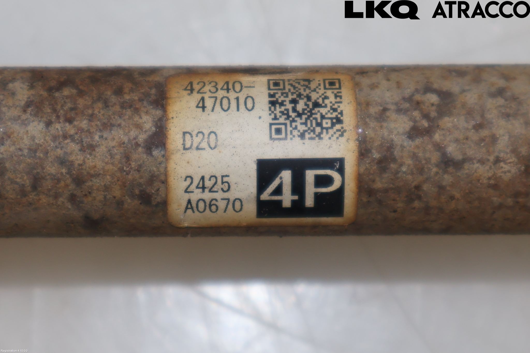Toyota YARIS CROSS XP21 21- Drivaksel Bak Kompl Høyre