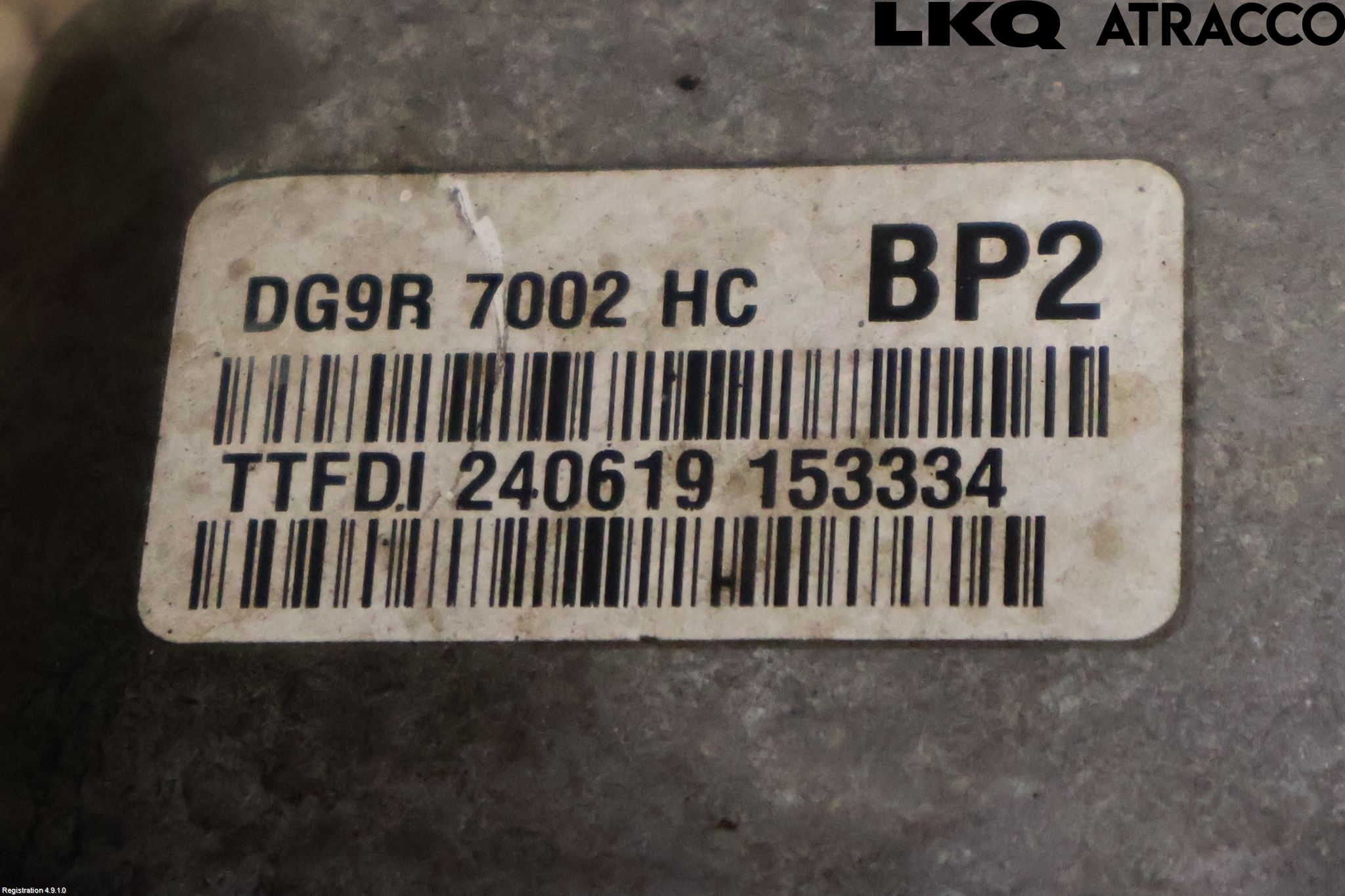 Ford KUGA 17-19 Gearkasse 6 Trinn