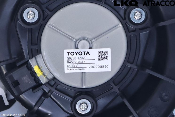 Toyota C-HR 24- Kjølevifte Elektrisk