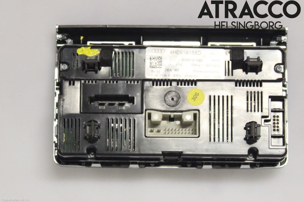 Audi A8/S8 4H 10-17 Varme Ac Betjening-Display
