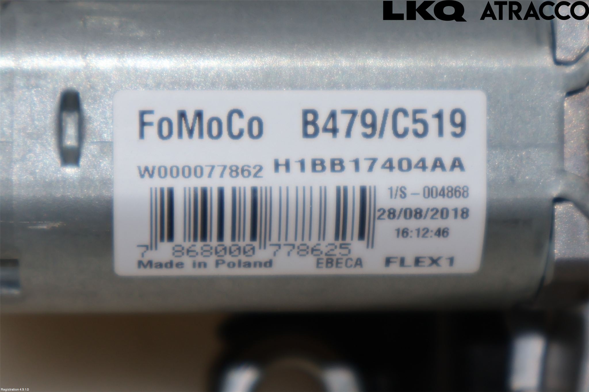 Ford FOCUS 19- Viskermotor Bakluke