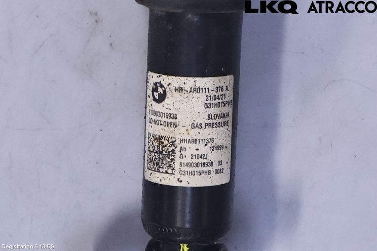 BMW 5 G30/G31/F90 17-23 Fjærbein Bak Venstre