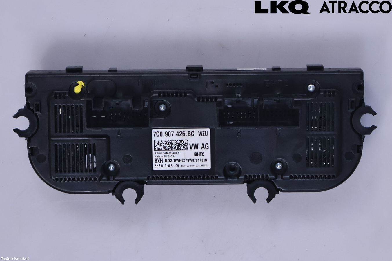 Volkswagen VW CRAFTER II / E-CRAFTER 17- Varme Ac Betjening-Display