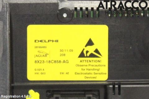 Jaguar XF 08-15 Varme Ac Betjening-Display