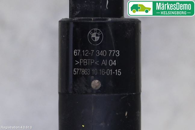 BMW X5 F15 13-18 Spylerpumpe Høytrykk