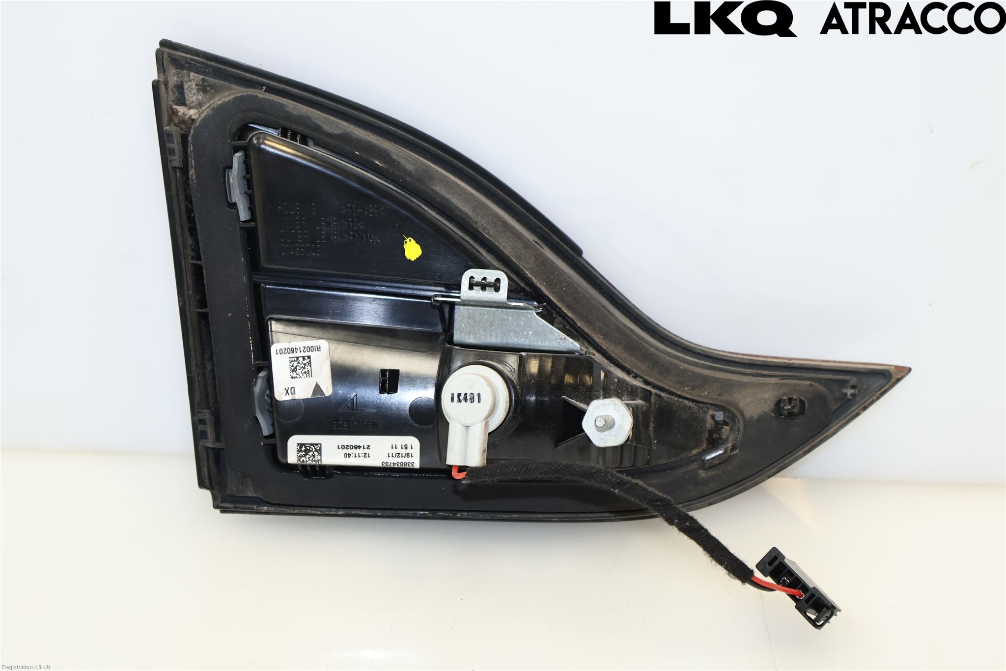 Opel ZAFIRA C 12-19 Baklykt Høyre  På Luke(Indre)
