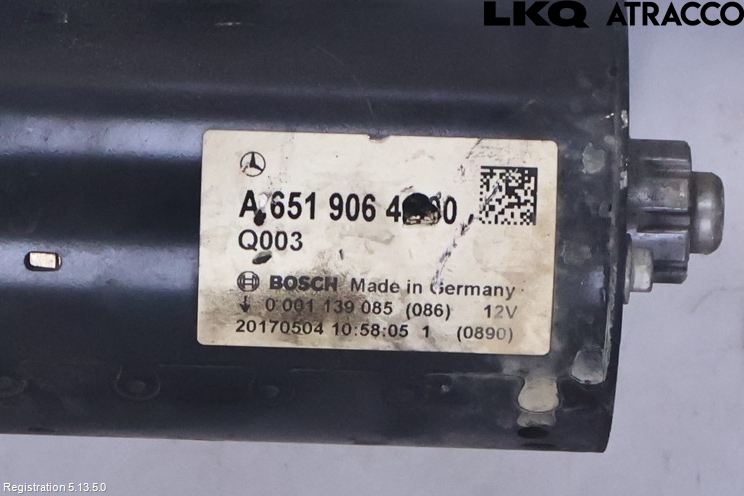 Mercedes-Benz MB VITO/V-KLASS (W640,W447,W448) 14- Startmotor Diesel